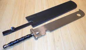 We deliver the real japanese samurai sword all over the world. Naruto Zabuza Sword 44 Anime Swords