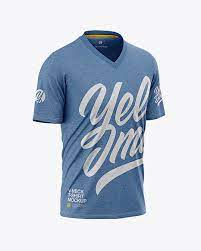 Download Men S Heather Loose Fit T Shirt Mockup Half Side View Of Melange Tee In Apparel Mockups On Yellow Images Object Mockups