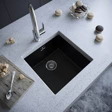Any ceramic sink from our extensive collection will look fabulous in the modern. Black Kitchen Sinks Save Up To 60 Today Tap Warehouse