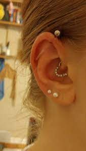 Brand Nee Industrial Piercing They Use A Malleable Material For The Bar During Healing And Replace It Once The St Body Piercings Industrial Piercing Piercings