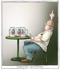 Political cartoon, a drawing (often including caricature) made for the purpose of conveying editorial commentary on politics, politicians, and current events. Germany A Fourth Found For Angela Merkel Cartooning For Peace
