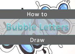 How to draw cool bubble letters. How To Draw Bubble Letters Step By Step With Pictures Art By Ro