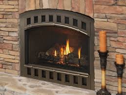 A older wood fireplace may look warm and cozy; Caliber Gas Fireplace Large Gas Fireplaces Heatilator