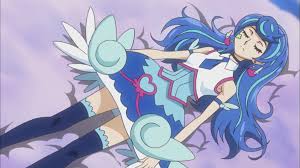 Black hair with blue highlights can look differently, depending of what shade of blue you choose, how you prefer to distribute your highlights and whether you wish to use a lot of them or just one as an accent. Men Yugioh Yu Gi Oh Vrains Blue Angel Ghost Girl Blue Girl Display 2 Side Be Clothing Shoes Accessories Vishawatch Com