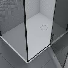 5 myths about solid surface shower products you need to know so you won't be fooled again and have to settle for a custom tile shower. Solid Surface Shower Tray Ba3095 120 X 90 Cm Matt Grey Matt White Or Matt Black