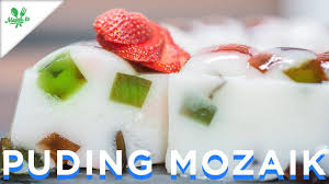 Resep Puding Mozaik Lembut Puding Hidangan Penutup Resep