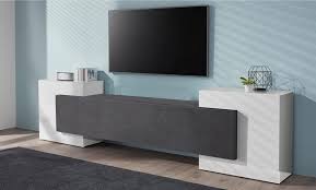 Meuble Tv Laque Salsa 3 Portes Pas Cher Meuble Tv Auchan En 2020 Meuble Tv Meuble Et Mobilier De Salon