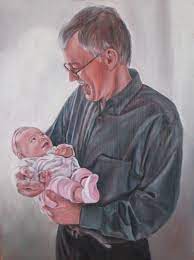 Find the perfect grandma and granddaughter stock photos and editorial news pictures from getty images. Grandfather And Granddaughter Custom Portraits Painting Grandfather
