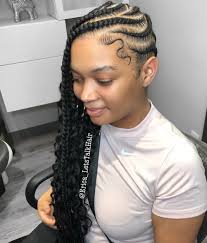 Braids aren't meant for long hair only; 50 Prettiest Pics Of Lemonade Braids For Your Next Salon Appointment