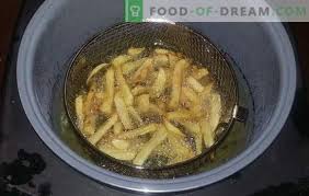 Per ottenere delle patatine fritte croccanti, il segreto stà tutto nel tuffarle nell'olio preriscaldato alla giusta temperatura: Patatine Fritte In Una Pentola A Cottura Lenta Un Fast Food Preferito A Casa Ricette Per Patatine Fritte In Una Pentola A Cottura Lenta Cosi Come Salse Per Essa