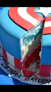 See more ideas about avengers birthday, avengers birthday cakes, avenger cake. Captain America Cake I Might Do The Different Colors In Cupcakes Avengers Birthday Cakes Captain America Cake America Party
