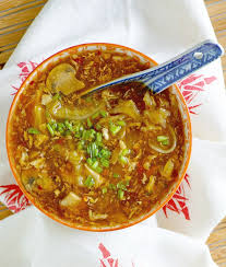 Beat egg in a cup and slowly pour, in a fine stream, into the soup. Hot And Sour Soup Recipe Girl