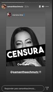 Não quero lhe falar meu grande amor das coisas que aprendi nos discos quero lhe contar. Samantha Schmutz Tem Conta No Instagram Bloqueada E Apos Protestos Liberada