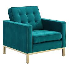 Check out target.com to find furniture & styling ideas to spruce. Buy Mid Century Modern Teal Blue Velvet Club Chair Nob Hill
