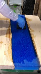 Rubio Monocoat Is A Great Sealer Top Coat And Finish For Epoxy Resin Wood Tables Epoxyresin Woodtable W In 2020 Epoxy Wood Table Diy Resin Table Epoxy Resin Wood