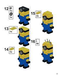 Sie nicht haben zu verschwenden eine menge geld und kaufen innovativ hausrat zu können erneuern diese schau. Minion Lego 1 Lego Minion Lego Bauanleitung Lego Bauplane