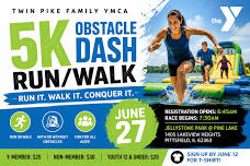 The Twin Pike Family YMCA 5K Obstacle Dash Run/Walk