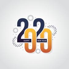 سعيد 2020 بألوان داكنة ولامعة على خلفية بيضاء يوم الاجازة سعيدة زخرفة Png والمتجهات للتحميل مجانا Happy New Year Background New Year Greeting Cards Happy New Year Banner