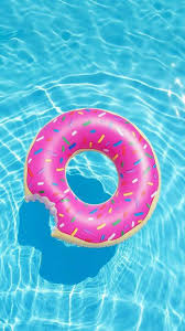 Iphone And Android Wallpapers Donut Pool Float Wallpaper For Iphone And Android Iphone Wallpaper Girly Wallpaper Iphone Summer Summer Wallpaper