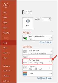 To print a web page using safari, follow these steps: How To Print Just The Speaker Notes For A Powerpoint Presentation
