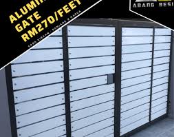 Harga pintu pagar rumah teres. Tips Membeli Pagar Rumah Moden Malaysia Abangbesi