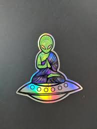 Are You Searching For A Gift Or Birthday Present Thats Out Of This World These Holographic Alien Stickers Should Do The Trick Includ Hologram Stickers Stickers Cute Stickers