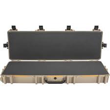 Unbreakable, watertight, airtight, dustproof, chemical resistant and corrosion proof. Pelican V800 Wheeled Hard Tactical Rifle Case Vcv800 0000 Tan