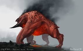 Hellish War Beast Fantasy Creatures Fantasy Beasts Fantasy Monster