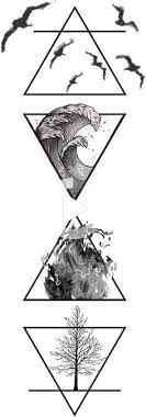 Blue burning electric electricity elemental heart red shape fire design tattoo. Tattoos 4 Elements Tattoo Ideas