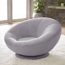 Performance Everyday Velvet Gray Groovy Swivel Chair Comfy Chairs Cool Chairs Swivel Chair