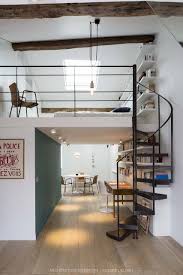 The design of a mezzanine depends on how it will be used. Paris 06eme Loft Interior Design Apartment Layout Loft Interiors