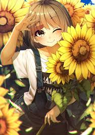 Welcome to dragoarts free online drawing tutorials for kids and adults. 1082x1922px Free Download Hd Wallpaper Sunflowers Brunette Brown Eyes Overalls Yellow Flowering Plant Wallpaper Flare