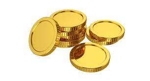 Each coin is worth 0.1g gold. 3d Gold Coin Turbosquid 1398988
