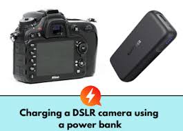 You can't fix that problem. How To Charge A Dslr Camera With A Power Bank