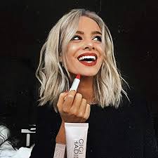 There are 647 blonde human hair wigs short for sale on etsy, and they cost $103.42 on average. Lanova Platinum Blonde Short Hair Synthetic Hair Wigs 613 Wigs With Roots Loose Curly Wigs For Women Lanova 031 12 Buy Online In Netherlands At Desertcart Nl Productid 157017725