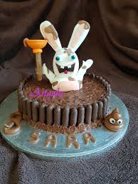 Gateau Lapin Cretin Raving Rabbid Cake Ma Petite Patisserie Contact Isilda Neuf Fr