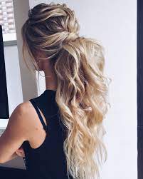 Such A Long Ponytail Takes Only 50 Minutes The Model Sai Long Hair Styles Prom Ponytail Hairstyles Elegant Wedding Hair