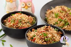 And this recipe is very much a chinese fried rice restaurant style with the smoky effect. Chicken Fried Rice Recipe Video An Easy Under 30 Minute Recipe