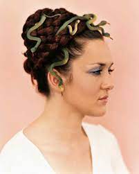 Although medusa's style is various depending on each interpretation throughout time, we are going to present to you her simple look yet captivating. Medusa Hair Martha Stewart