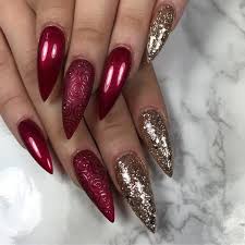 Mi Piace 789 Commenti 15 Nail Art L A Nailsbyly Su Instagram Loooveeee These Christmas Nails Glitter Nails Swag Nails