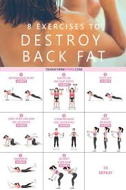 To stand taller and promote better posture, do lower back exercises to strengthen the core, including the erector spinae. Back Exercise Lose Back Fat