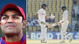 Isse kehte hain kehkar….": Virender Sehwag takes a dig at Australia tasting  own medicine via Axar Patel-Ravindra Jadeja Day 2 chat