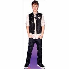 Justin Bieber Bow Tie Life Sized Cardboard Cutout 35 99 I Have This And It Is Soo Cool I Love It Justin Bieber Famous Celebrities Justin Bieber 2011