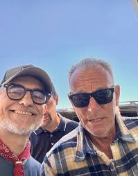 Bruce Max Patti Clarence Danny Stevie Roy. #estreetband #somembers  #maxweinberg #pattiscialfa #dannyfederici #clarenceclemons #steievanzandt  #roybitten #musicians #estreetfans #springsteenfans #singer #songwriter  #concert Credit to photographers.