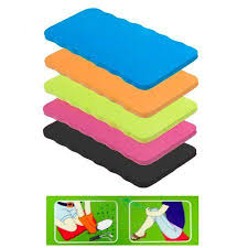 Set Of 4 Foam Kneeling Pads Garden Knee Mat Gardening Seat Cushion Quality Comfort 7 X 5 X 15 Multi Color Walmart Com Gardening Knee Pads Kneeling Pad Flexible Seating