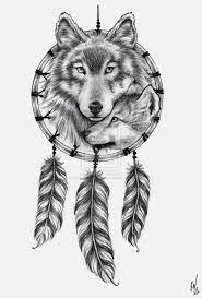 Adding this belief to a dreamcatcher tattoo design will carry that power to block bad energy throughout your life. Wolf Dreamcatcher Tattoo Design By Rozthompsonart On Deviantart Wolf Dreamcatcher Tattoo Dream Catcher Tattoo Design Wolf Tattoo Design
