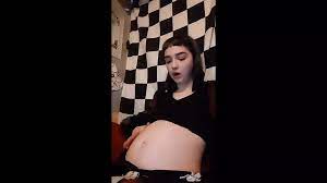 Belly bloat porn