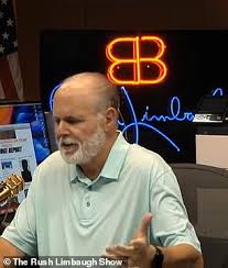 Rush limbaugh on the 'true story of thanksgiving' — 'long before karl earlier this week, on his nationally syndicated radio show, conservative talker rush limbaugh continued his annual. Rush Limbaugh Says Cancer Treatment Is Kicking His A And He Can T Walk 5 Steps Without Resting Daily Mail Online