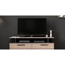 Noir le salon est la pièce rêvée pour s'essayer au noir dans sa déco intérieure. 150 10 Sur Homemania Meuble Tv Sery Moderne Avec Portes Etageres Pour Salon Noir En Bois 120 X 35 X 52 Cm Achat Prix Fnac
