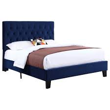 See 2021's best memory foam mattresses online. Wallace Bay Dalton Queen Velvet Upholstered Bed Headboard And Footboard For Low Profile Box Spring Or Foundation Cobalt Target